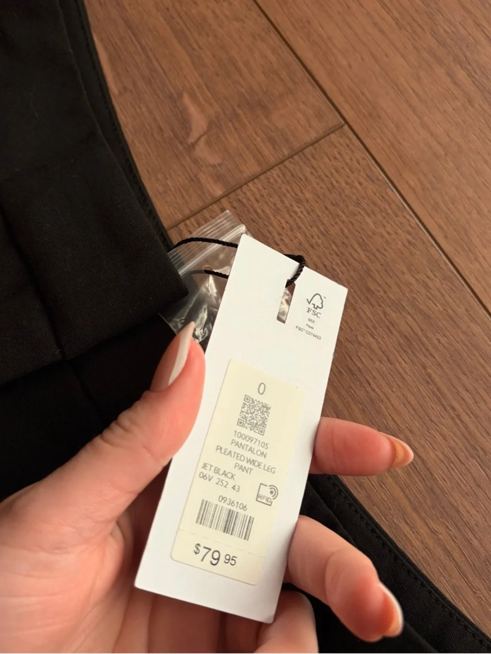 NWT Dynamite Wide-Leg Dressy Trousers - Picture 6 of 8